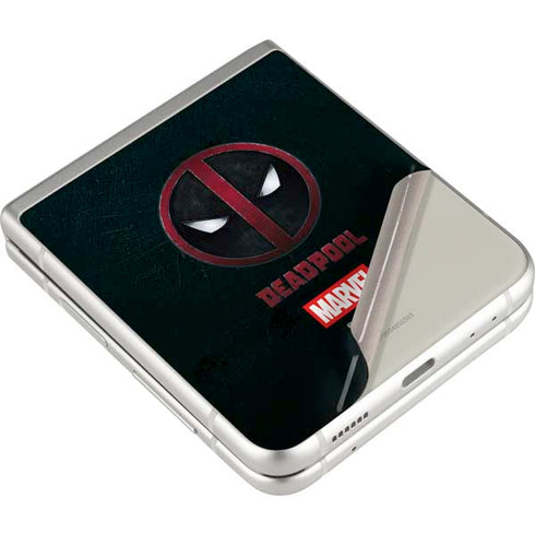 Marvel Deadpool Legacy Deadpool Logo Galaxy Z Flip3 5G Skin
